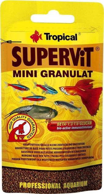 Tropical Supervit Mini Granulat Balık Yemi 10 gr