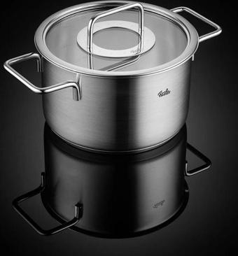 Fissler Pure Collection Cam Kapak Derin Tencere 24 cm