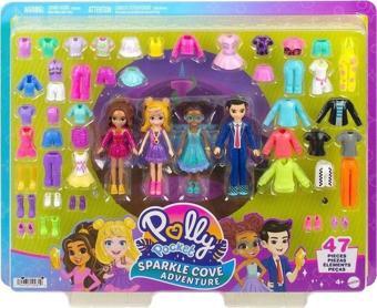 bisepetim Hkw10 Polly Pocket Ve Arkadaşları Kombin Eğlencesi Oyun Seti