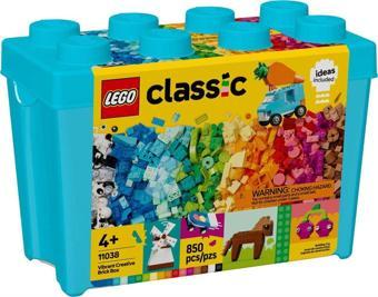 LEGO Classic 11038 Cıvıl Cıvıl Yaratıcı Yapım Kutusu (850 Parça)