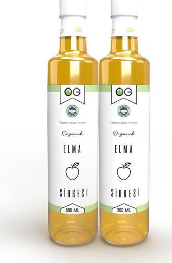 OG Natural 2 Adet Organik Elma Sirkesi 500 ML