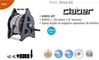 Claber 8945 Kiros Kit Hortum Makarası