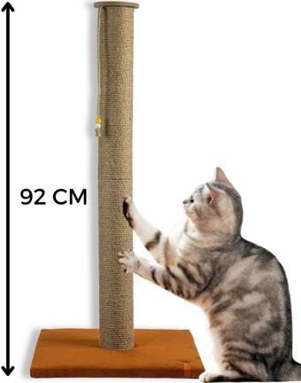 Pugalo 90 cm Büyük Kedi Tırmalam Tahtası