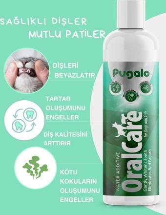 Pugalo Köpek Suya Damlatılan Koku Önleyici Ağız Ve Diş Bakım Damlası