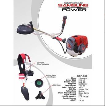 Samsung Power Gsp 550 2.58 Hp Benzinli Yan Tırpan
