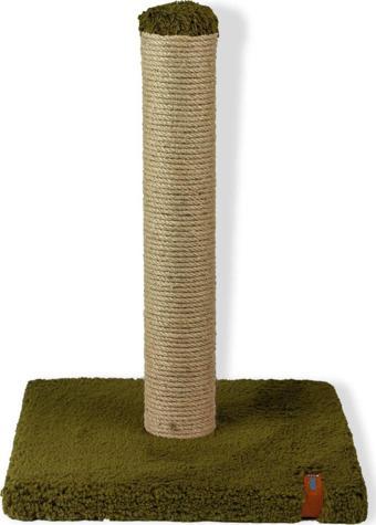Pugalo Tırmalama Ekonomik Tırmalama Tahtası 42 cm Peluş Tırmalama Tahtası Yeşil