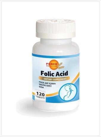 Force Nutrition Folic Asid 400 Mcg 120 Tablet