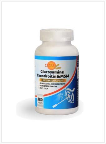 Force Nutrition Glucosamine Chondroitin & MSM 180 Tablet