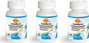 Force Nutrition Lactaforce Lactase Enzyme 60 Tablet | 3 Kutu