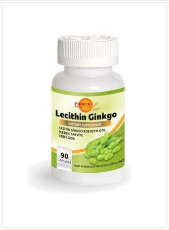 Force Nutrition Lesitin Ginkgo Biloba Koenzym Q10 90 Kapsül