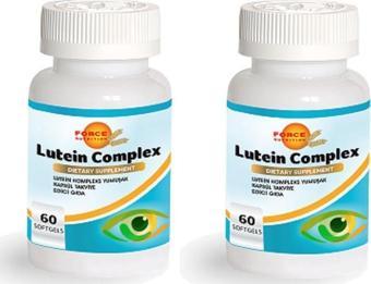 Force Nutrition Lutein Complex 60 Softgel-Yumuşak Kapsül 2 Kutu