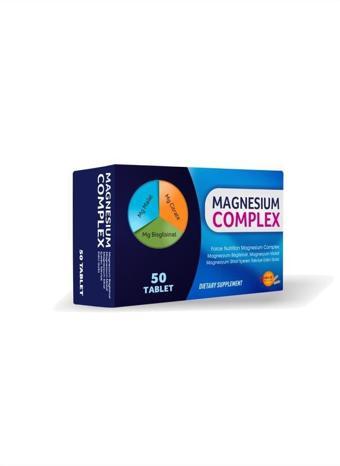 Force Nutrition Magnesium Comp.50 Tb-Malat-Sitrat-Bisglisinat