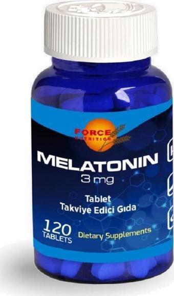 Force Nutrition Melatonin 3 Mg 120 Tablet