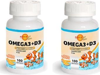 Force Nutrition Omega3+D3 100 Softgels | 2 Adet