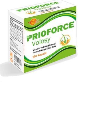 Force Nutrition Prioforce Volosy 120 Saç Bakım Kapsülü | 1 Adet