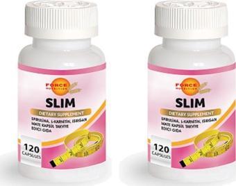 Force Nutrition Slim 120 Kapsül 2 Kutu - Slim Kalın