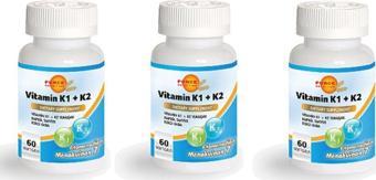 ForceNutrition Vitamin K1 K2 60 Softgel 3 Kutu