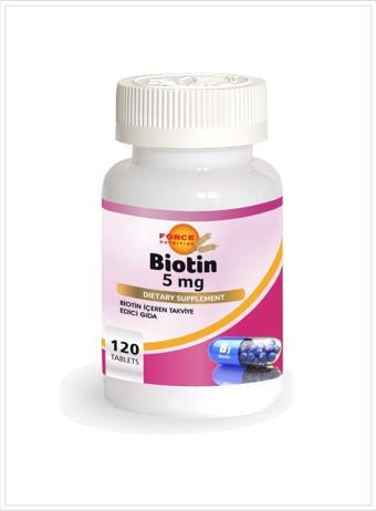 Force Nutrition Biotin 5 mg 120 Tablet