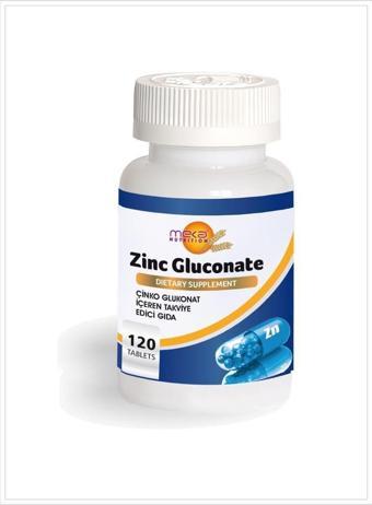 Meka Nutrition Zinc Gluconate 120 Tablet - Çinko Glukonat