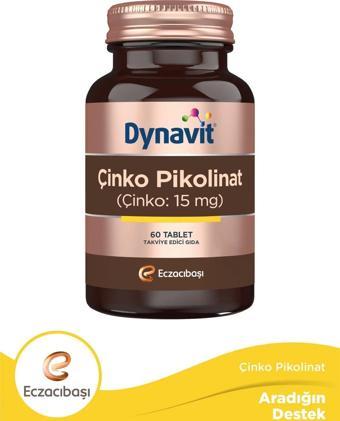 Dynavit Çinko Pikolinat 15 mg 60 Tablet