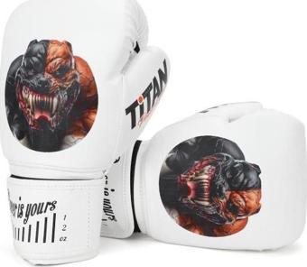 Titan Sport Pitbull-2 Beyaz Boks Eldiveni