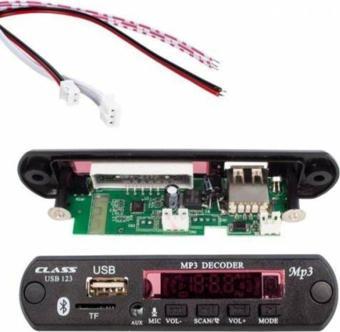 Renault Megane 3 Bluetoothlu Oto Teyp Usb/sd Çevirici Aux Kumandalı 12v 