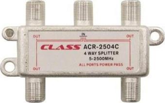 Class Acr-2504c Bölücü Splitter 5-2500mhz 1/4 Splitter