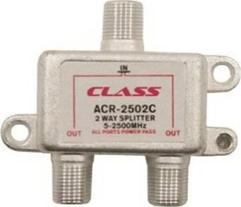 Class Acr-2502c 1 Giris 2 Çıkıs Kablo Tv Uydu Anten Çoklayıcı 2 Li Splitter Ikili Splıtter