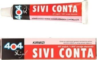 404 Kimya 404 Kırmızı Sıvı Conta 80 Gr