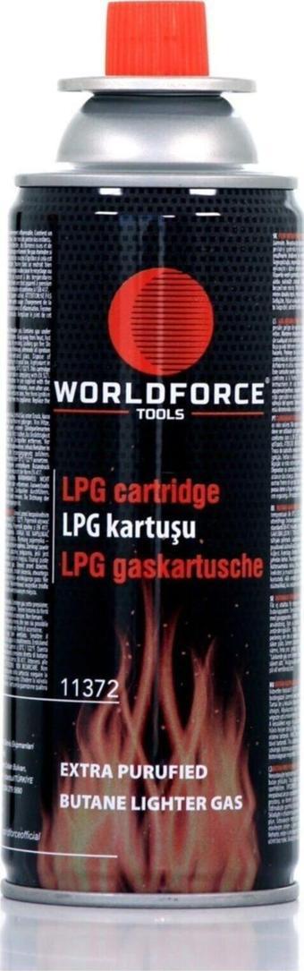 Worldforce 11372 Lpg Kartuş Pürmüz Başlıklarına Uyumlu 400Ml