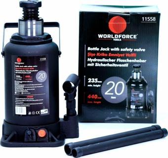 Worldforce 11558 Hidrolik Şişe Kriko Vidalı 20 Ton 