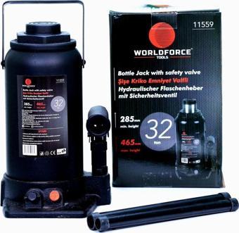 Worldforce 11559 Hidrolik Şişe Kriko 32 Ton 