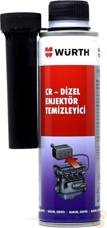 Würth Cr-Dizel Enjektör Temizleyici Iyileştirici 300Ml