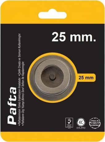 Kupa Alüminyum Boru Kaynak Paftası 25 mm.