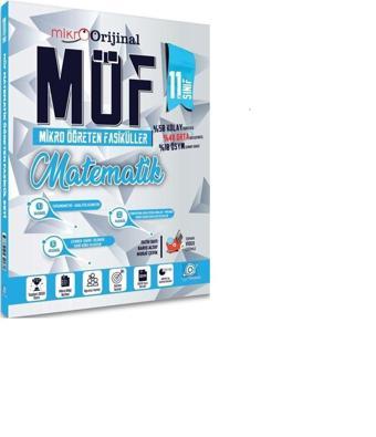 Orijinal Mikro 11. Sınıf Matematik MÖF Mikro Öğreten Fasiküller - Orijinal Yayınları