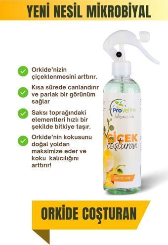 Çiçek Coşturan Orkideler Için Çiçek Coşturan Özel Besini. Natural Mikrobiyal Ürün