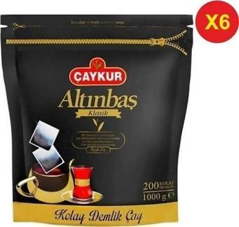 Çaykur Altınbaş Demlik Çay (5 Gr X 200 Adet) - 6 Adet