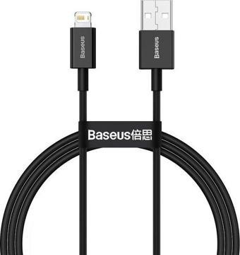 Baseus Superior 2.4A 100 cm Lightning Şarj Kablosu Siyah