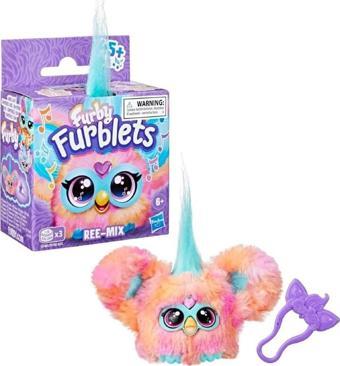 Furby Furblets Ree-Mix Mini Friend, 45+ Ses ve Müzik, 6 Yaş ve Üstü İçin Elektronik Peluş