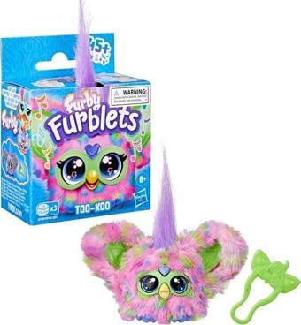 Furby Furblets Too-Koo Mini Friend, 45+ Ses ve Müzik, 6 Yaş ve Üstü İçin Elektronik Peluş