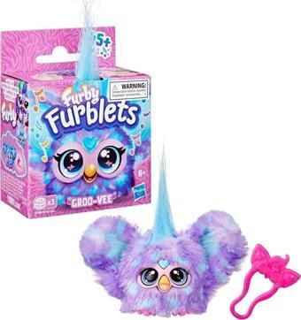 Furby Furblets Groo-Vee Mini Friend, 45+ Ses ve Müzik, 6 Yaş ve Üstü İçin Elektronik Peluş