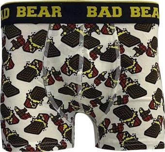 Bad Bear 21.01.03.004-C04 Chocolate Erkek Boxer