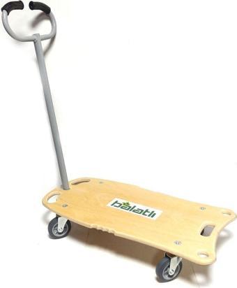 Balatlı Ahşap Yük Ve Paket Taşıma Arabası 200Kg