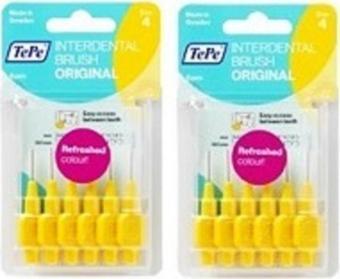 Tepe Arayüz Fırçası 6 Lı Blister Sarı 0.7 Mm | 2 Adet