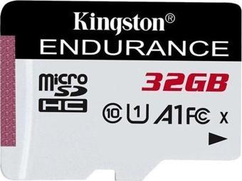 Kingston High Endurance SDCE/32GB Class 10 UHS-I A1 32 GB Micro SD Kart