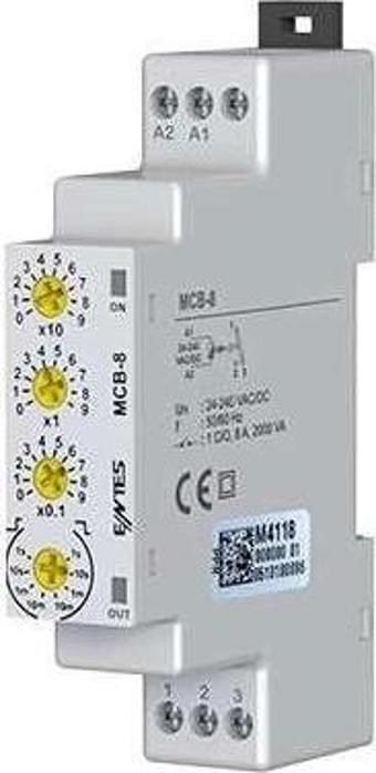 Entes Mcb-8 Elektronik Zaman Rölesi