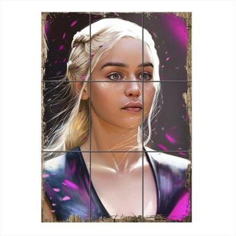 Bedeko Game Of Trons Targaryen Mdf 9 Parça Puzzle Tablo