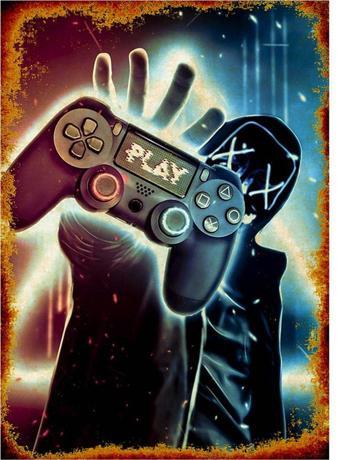 Bedeko Playstation Model Mdf Tablo 50 Cm X 70 Cm