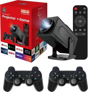 HCS350 Pro Retro Video Oyunu Konsolu + Android Tv + Dahili Hoparlör + Android12.0 TV