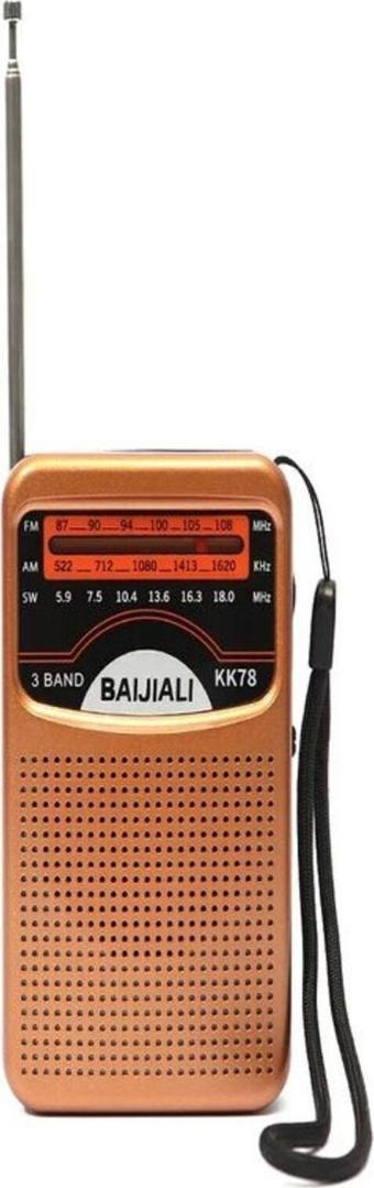 M-9321 Şarjlı FM AM SW 3 Bandlı Cep Radyosu - Deprem Çantasına Uygun